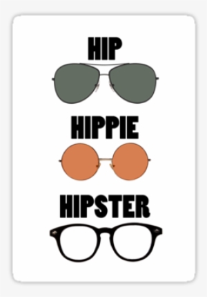 Makes A Fun Sticker Too - Hipster