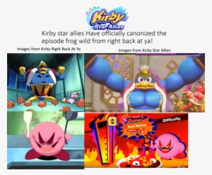 Yup, Nintendo/hal Still Remembers The Anime, So That's - Devil Kirby Star Allies