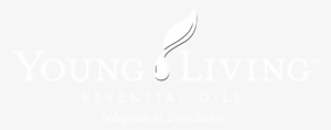 Young Living - White Young Living Logo