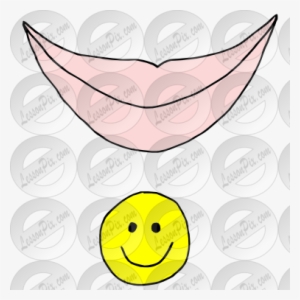 Mouth Clipart Happy Mouth - Clip Art