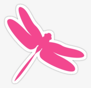 "dragonfly Silhouette Pattern" Stickers By Murphycreative
