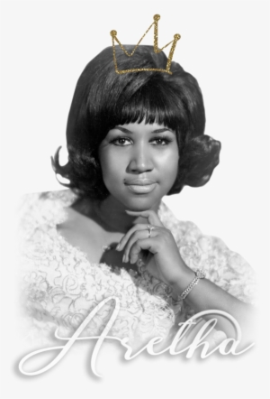 Aretha Franklin Rip Queen Of Soul Gold Glitter Crown - Rest In Heaven Queen Of Soul