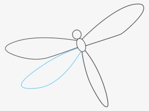 How To Draw A Dragonfly Really Easy Drawing Tutorial - Dragonfly