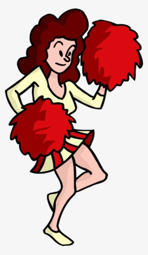 Pin Cartoon Cheerleader Clipart - Cheerleader Clipart Cartoon