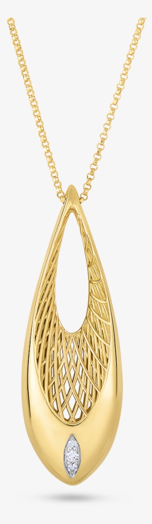 Roberto Coin Golden Gate 18k Yellow Gold And 18k - Pendant