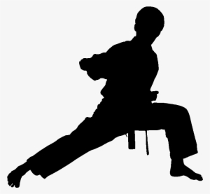 Karate Silhouette Png - Martial Arts Silhouette Png