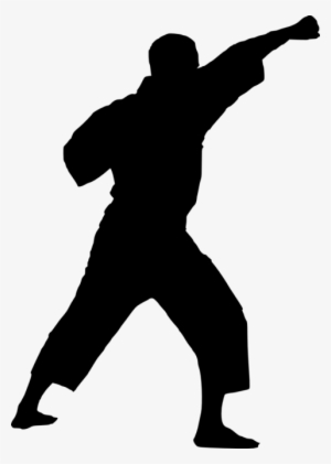 Free Png Karate Silhouette Png Images Transparent - Karate Silhouette Transparent
