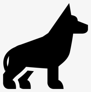 German Shepherd Silhouette Clip Art At Getdrawings - Germanshepherd Dog Clipart Black And White