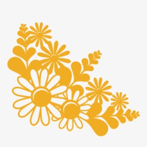 Free Free 199 Silhouette Flower Border Svg Free SVG PNG EPS DXF File