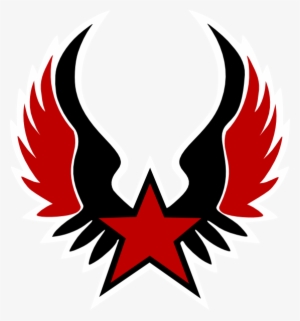 Professional Blank Logo Png Free Download - Logo Red Black White Star