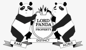 Lord Panda Property Logo - Illustration