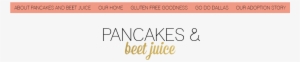 Pancakes And Beet Juice - Pancake