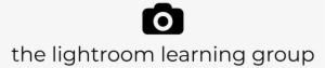 The Lightroom Learning Group Logo Black - Jpeg