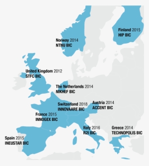 Bic Network - Eea Countries Map Of European Economic Area