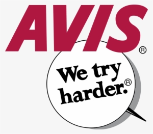 Download Png - - Avis We Try Harder Logo