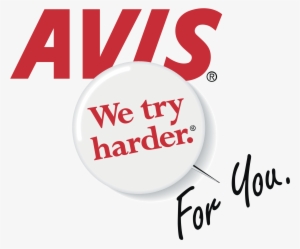 Avis 02 Logo Png Transparent - We Try Harder Slogan