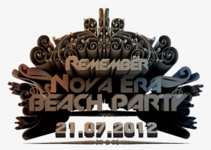 Logo Remember Nova Era Beach Party Created In Cinema - Cinema 4d Club Poster