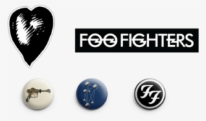 Album Cover Button And Sticker Pack Foo Fighters Store - One By One (dvd-audio Surround Sound)