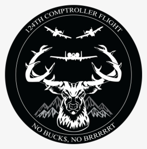 124th Comptroller Flight Heritage Logo - Black Rebel Motorcycle Club Cap