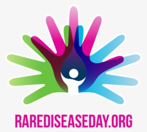 Logo With Transparency For Dark Background - Rare Disease Day 2018
