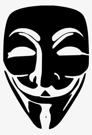 Anonymous Mask Png Free Download - Anonymous Mask No Background