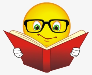 Avid Reader - Emoji Reading A Book