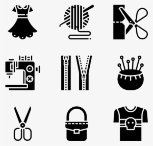 Sewing Equipment - Sewing Icon Vector Png