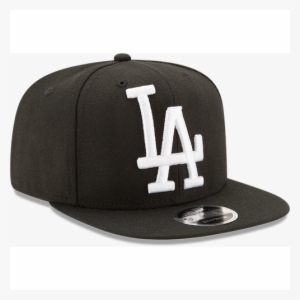 Los Angeles Dodgers Black Logo Grand New Era 9fifty - Black La Dodgers  Trucker Hat Transparent PNG - 500x500 - Free Download on NicePNG