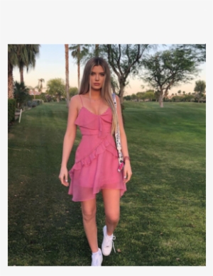 Looking For This Pink Dress Alissa Violet Wore - Alissa Violet Pink Dress