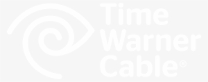 Time Warner Cable Logo Black And White - Playstation White Logo Png