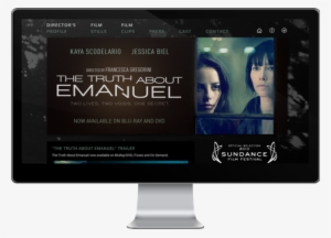 We Never Launched A Responsive Website Due To Time - Poster: The Truth About Emanuel, 40x27in.