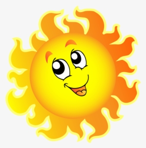 Tubes Soleil Sun Clip Art, Sun Emoji, Sun Painting, - Cartoon Sun And Clouds