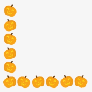 Spooky - Halloween Pumpkin Border Clipart