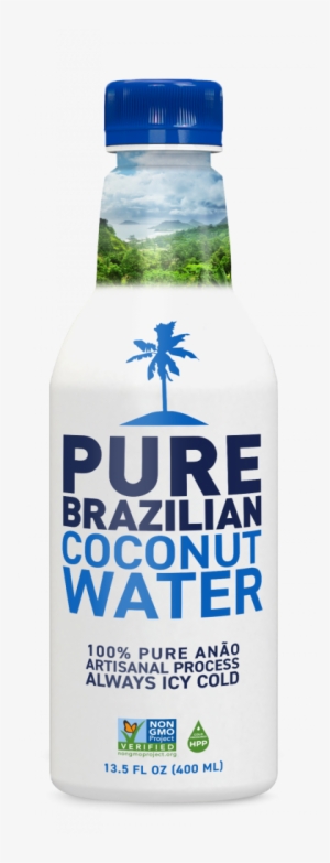 With Pure Brazilian Coconut Water Enjoy No Artificial - Pure Brazilian Coconut Water