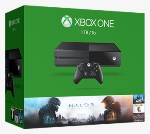 En Intl Xbox One Spring Bundle Grissom Halo - Microsoft Xbox One - 1 Tb - Black