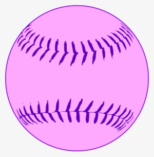 Pink Softball Clip Art - Softball Clip Art