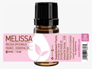 Melissa Essential Oil Label - Put On Essential Oil Label