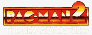 pac man 2 the new adventures logo by ringostarr39-d7ufd0s - pacman 2 new adventures png
