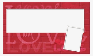 Click On Image To Enlarge, Then Right-click And Save - Transparent Frame Png Valentine