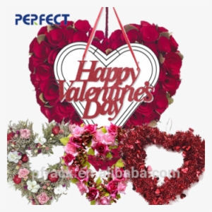 Valentine's Day Handmade Heart Wire Garland Wreath - Cafepress Valentine Tile Coaster
