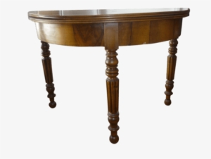Ancient Round Folding Table - Table