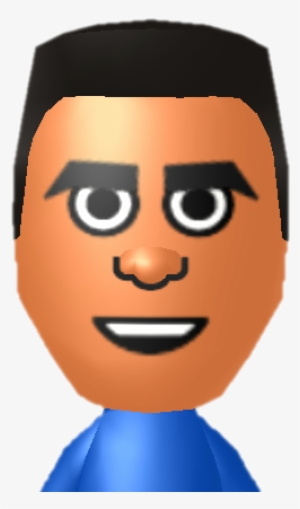 The 3ds Exports As A With A White Background, But A - Wii Character Head Shape