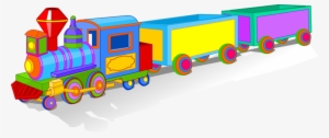 Train - Toy Train Clip Art