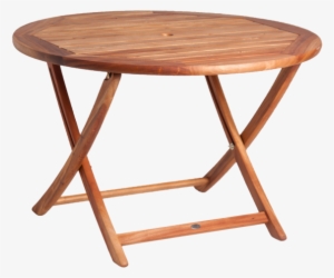 Alexander Rose Garden Furniture Cornis Folding Table - Stolik Ogrodowy Drewniany Okragly