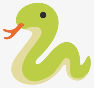 Open - Google Snake Emoji