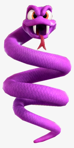 Purple Snake Thingy - Q * Bert Coily