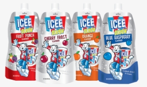 Icee All Flavors Mocked Up With Br-01 - Icee Slush, Blue Raspberry Flavored - 8 Fl Oz