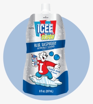 Icee® Pouches Are Currently Available In 4 Delicious - Icee Slush, Blue Raspberry Flavored - 8 Fl Oz