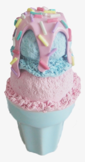 Report Abuse - Pink And Blue Ice Cream
