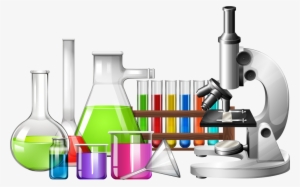 Science Laboratory Beaker Clip Art - Science Lab Equipment Png